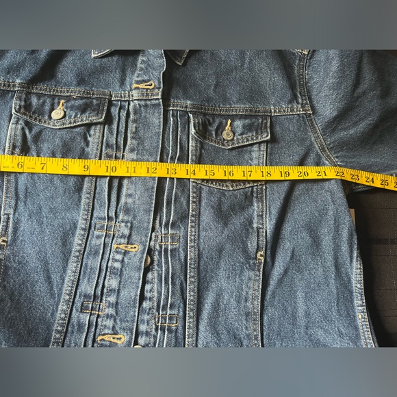 Old Navy Blue Jean Jacket XL - Picture 7 of 9
